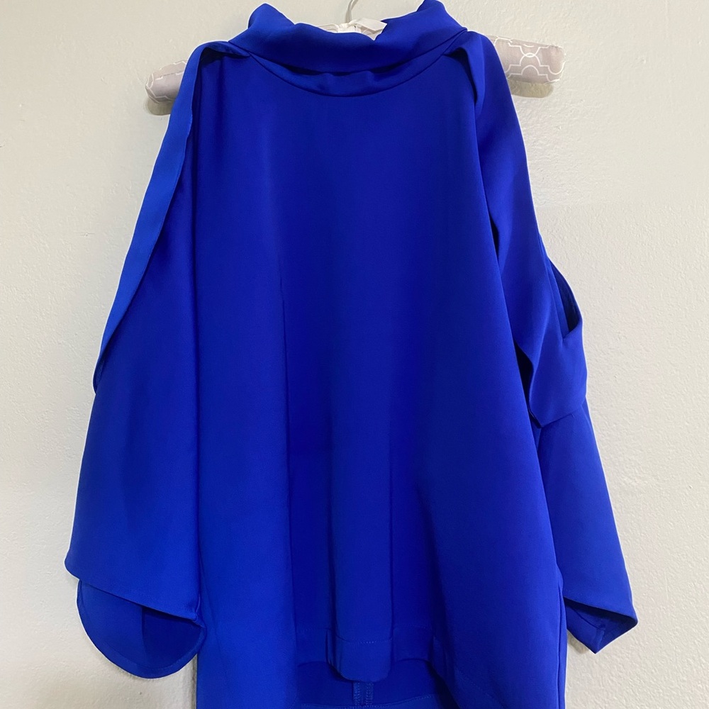 Gracia Royal Blue Women's Blouse